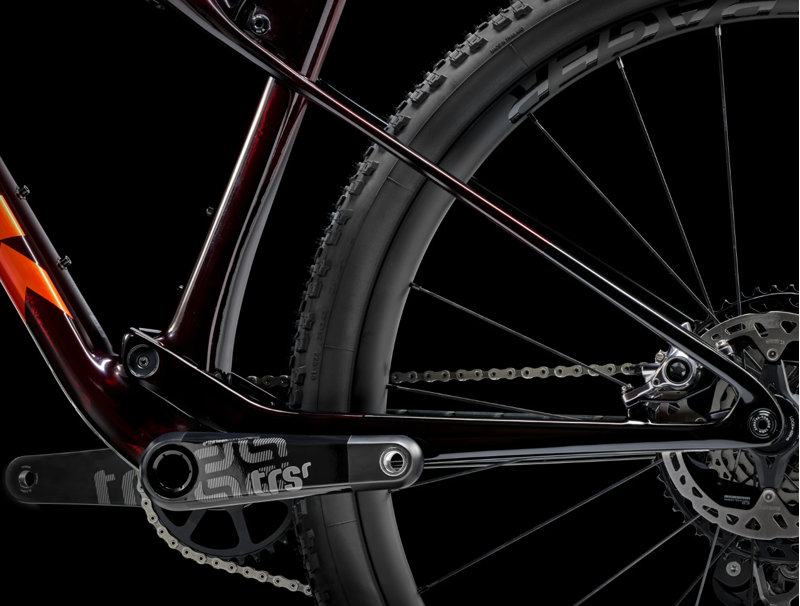 Trek Supercaliber SLR 9.9 XTR Full Suspension Mountain Bike 2024 in Carbon Red Smoke-5